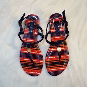 MadLove Striped Sandals